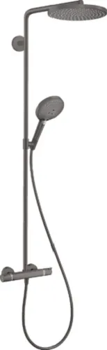 Hansgrohe Raindance Select S Showerpipe 240 (brushed black chrome)
