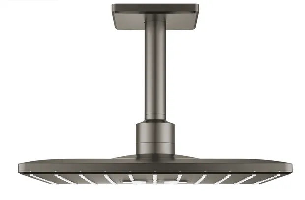 Grohe Rainshower SmartActive 310 Cube Kopfbrauseset 2 Strahlarten (hard graphite gebürstet)