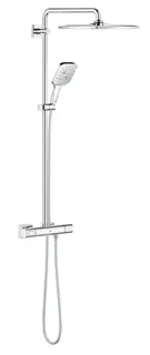 Grohe Rainshower SmartActive 310 Duschsystem mit Thermostatbatterie für die Wandmontage (chrom)