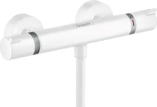 Hansgrohe Ecostat Brausethermostat Comfort Aufputz (mattweiß)