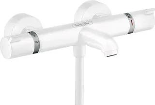 Hansgrohe Ecostat Wannenthermostat Comfort Aufputz (mattweiß)