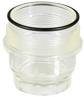 Resideo Klarsicht-Siebtasse mit O-Ring für 1/2 + 3/4 für Druckminderer – Bild 2