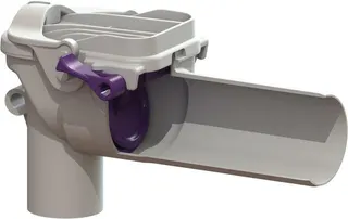 Kessel Rückstaudoppelverschluss Staufix Siphon DN50