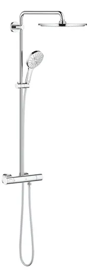 Grohe Rainshower SmartActive 310 Duschsystem mit Thermostatbatterie für die Wandmontage (chrom)