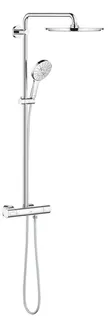 Grohe Rainshower SmartActive 310 Duschsystem mit Thermostatbatterie für die Wandmontage (chrom)