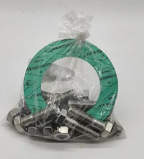 Homa Ersatzteil SATZ SCHRAUBEN MIT DICHTUNG V2A (DN80) 8 Stück