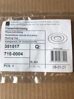 Schwab Ventildichtung UP80.000/180-188/190 /192/198, AP134/150/152/155/160/164/170