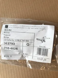 Schwab Brücke mit Halteclip zu Mod. 185.xxx