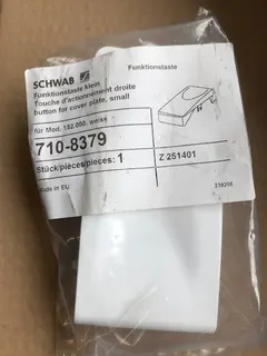 Schwab Funktionstaste, klein zu AP 152.21xx, weiß
