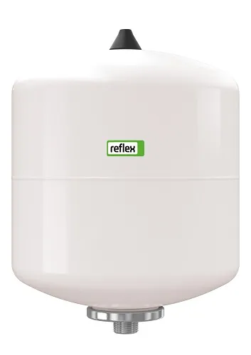 Reflex Solar Druckausdehnungsgefäß Reflex S12, 10 bar, Vordruck 1,5 bar, weiß