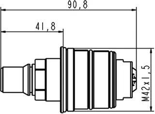 Ideal Standard Thermoelement für UP-Thermostat 3/4" – Bild 2