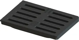Kessel Kst Schlitzrost 30001 s Kl. L 276 x 191 mm schwarz