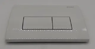 Geberit Kappa50 Betätigungsplatte (weiß-alpin)