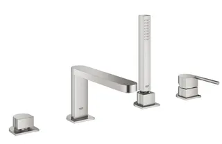 Grohe Plus 4-Loch Einhand-Wannenkombination (supersteel)