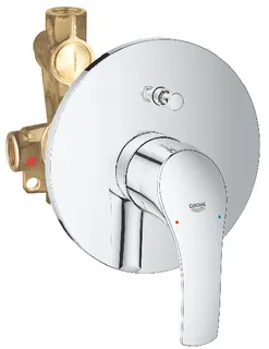 Grohe Eurosmart Einhand-Wannenbatterie, 1/2? (chrom)