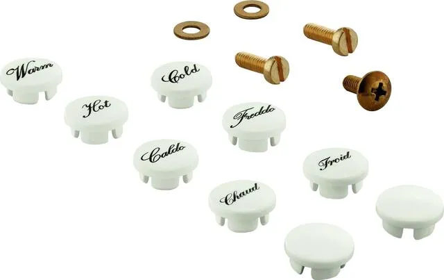 Grohe Markierungsplättchen 45305 für Kreuzgriff Sinfonia chrom