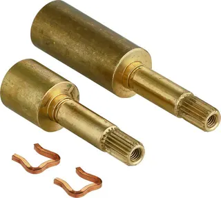 Grohe Spindelverlängerung Atrio 45607 für UPV-Oberbau/3-Loch Waschtisch-Wandbatterie chrom