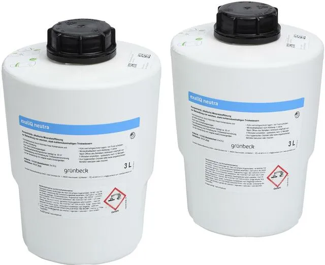 Grünbeck Mineralstoff Dosierlösung exaliQ neutra (2 x 3 Liter Flaschen)