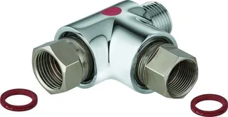 Grohe Verteilerstück 07202 für Spültischbatterien ND chrom