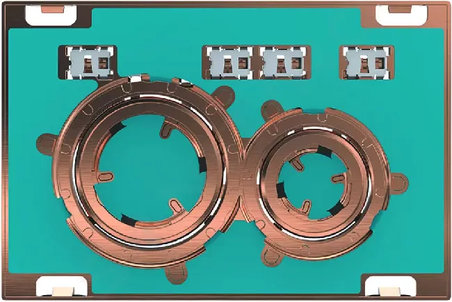 Geberit SIGMA21 Universal Spültaste für WC /ohne Füllung (rotgold)