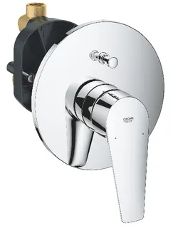 Grohe BauEdge Einhebel-Bad-Brause-Mischer (chrom)