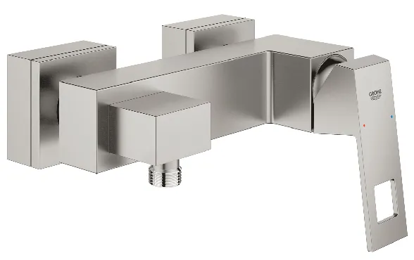 Grohe Eurocube Einhand-Brausebatterie (supersteel)