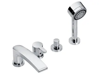 Keuco Elegance Wannenarmatur 4-Loch chrom