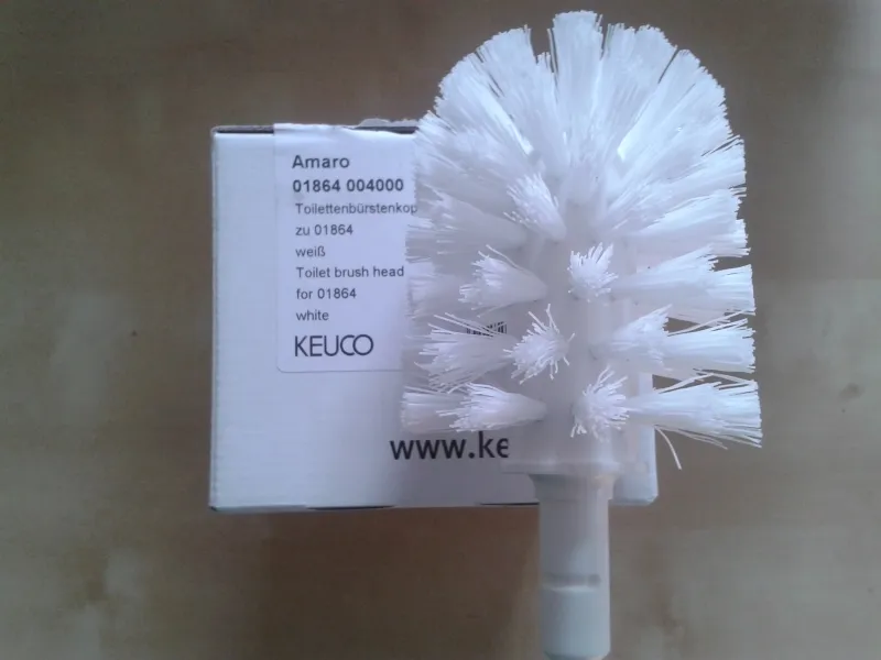 Keuco Amaro Toilettenbürstenkopf weiß, Ersatzbürstenkopf