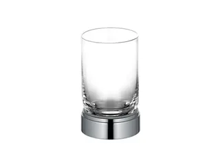 Keuco Plan Glashalter komplett mit Echtkristall-Glas