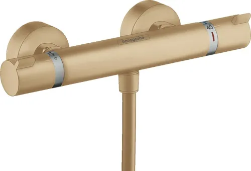 Hansgrohe Ecostat Brausethermostat Comfort Aufputz (brushed bronze)