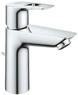 Grohe BauLoop Waschtisch Armatur (chrom), mit Ablaufgarnitur