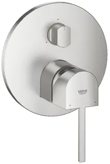 Grohe Plus Einhandbatterie mit 3-Wege Umstellung (supersteel)