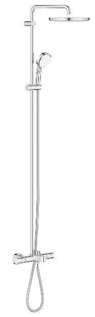 Grohe Tempesta Cosmopolitan System 250 Duschsystem mit Badethermostat für die Wandmontage (chrom)