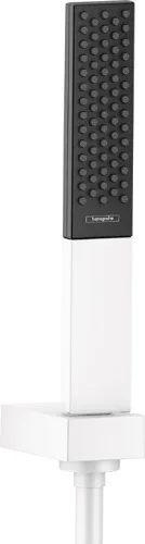 Hansgrohe Rainfinity Brausehalterset 100 1jet mit Brauseschlauch (mattweiß)