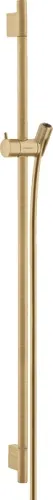 Hansgrohe Unica Brausestange S Puro 90 cm mit Brauseschlauch (brushed bronze)