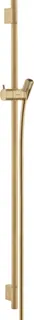Hansgrohe Unica Brausestange S Puro 90 cm mit Brauseschlauch (brushed bronze)
