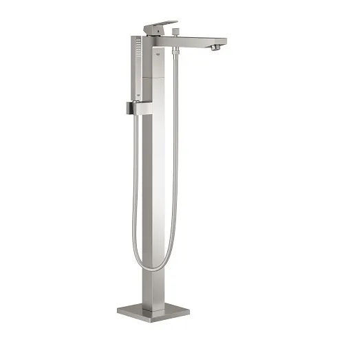 Grohe Eurocube Einhand-Wannenbatterie (supersteel)