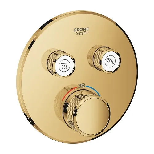 Grohe Grohtherm SmartControl Thermostat mit 2 Absperrventilen (cool sunrise)
