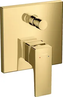 Hansgrohe Metropol Einhebel-Wannenmischer Unterputz mit Hebelgriff (polished gold optic)