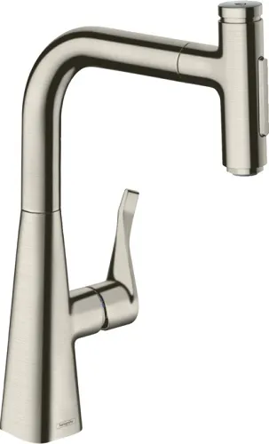 Hansgrohe Metris Select M71 Einhebel-Küchenmischer 240 (edelstahl finish)