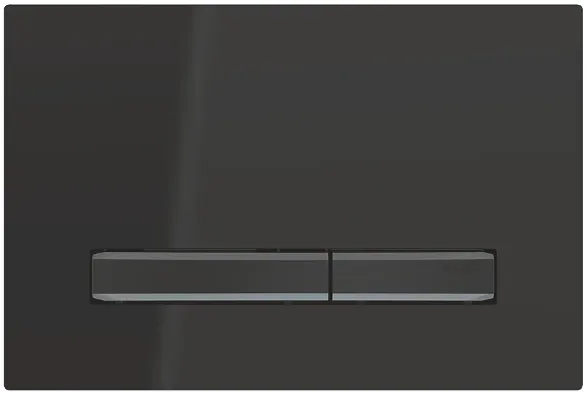 Geberit Sigma 50 Betätigungsplatte für 2-Mengen-Spülung (schwarzchrom)