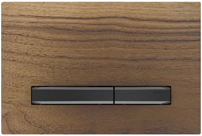 Geberit Sigma 50 Betätigungsplatte für 2-Mengen-Spülung (nussbaum amerikanisch)