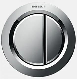 Geberit Unterputz, Fernbedienung für DUAL FLUSH Pneumatische Taste, für Sigma 8 cm, (chrom glänzend)