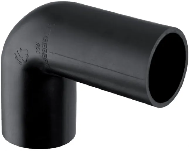 Geberit PE Anschlussbogen 90Gr für Manschette