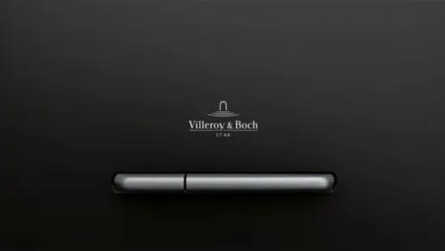 Villeroy & Boch Betätigungsplatte 2-Mengen-Spülung (schwarz matt)