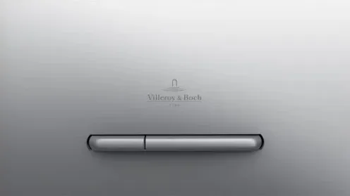 Villeroy & Boch ViConnect Betätigungsplatte 2-Mengen-Spülung (chrom edelmatt)