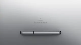 Villeroy & Boch ViConnect Betätigungsplatte 2-Mengen-Spülung (chrom edelmatt)