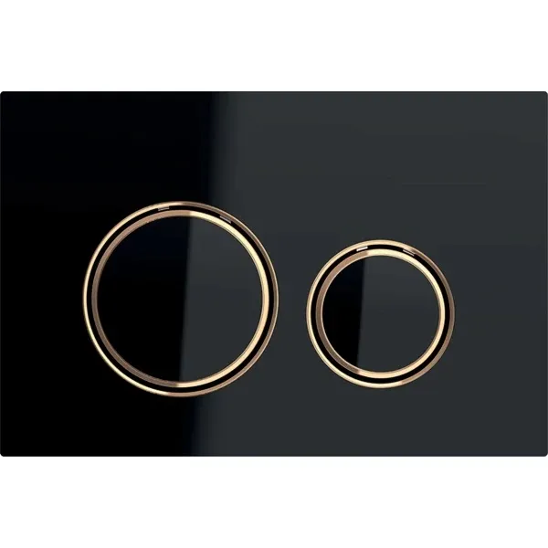 Geberit Betätigungsplatte Sigma21 (rotgold, schwarz)