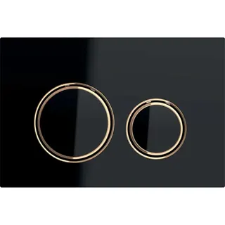 Geberit Betätigungsplatte Sigma21 (rotgold, schwarz)