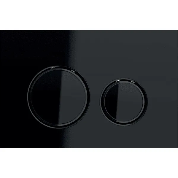 Geberit Betätigungsplatte Sigma21 (schwarzchrom, schwarz)